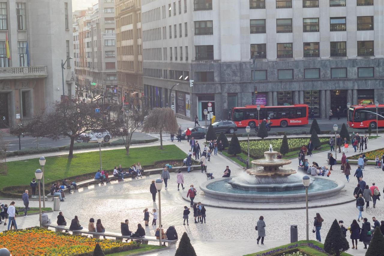 Apartamento Nuevo y Luminoso en Plaza Moyua Bilbao Exterior foto